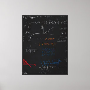 Math Canvas Print