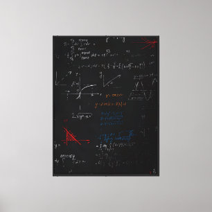 Math Canvas Print