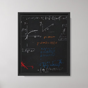 Math Canvas Print