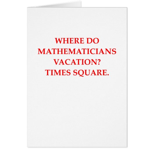 MATH CARDS (Front)