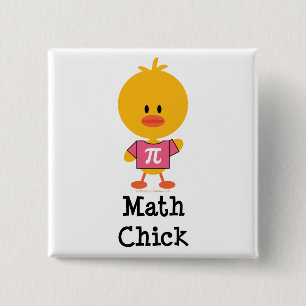 Math Chick Button