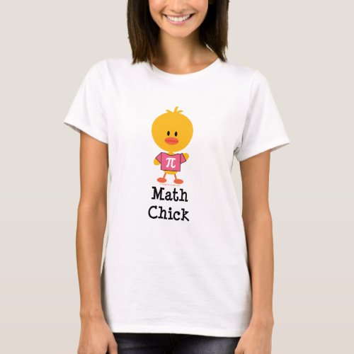 Math Chick T shirt