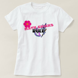 Math Chicks Rule! T-Shirt