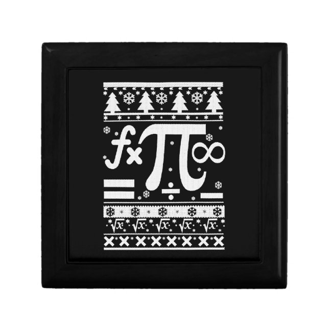 Math Christmas  Gift Box (Front)