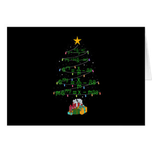 Math Christmas Tree Lights Math Teacher Xmas Pajam