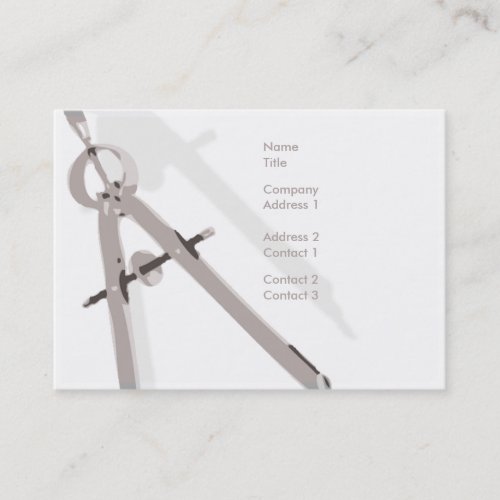 Math - Chubby Business Card Templates