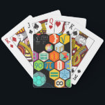 Math Classic Playing Cards<br><div class="desc">mathematics in color on a black background</div>