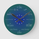 Math Clock at Zazzle
