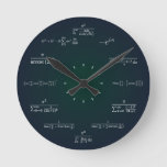 Math Clock at Zazzle