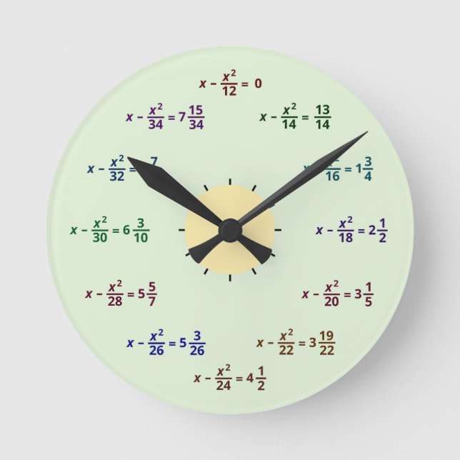 Math Clock (Front)