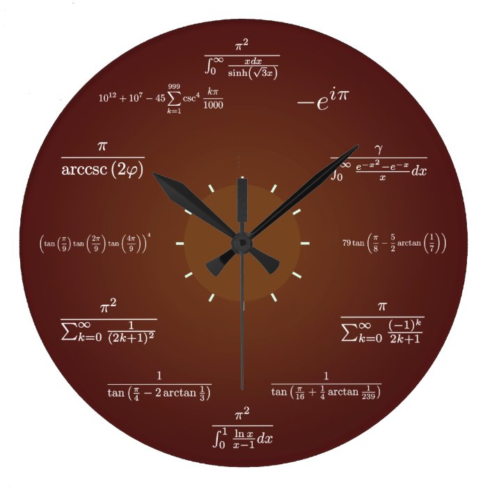 Math Clock | Zazzle.com