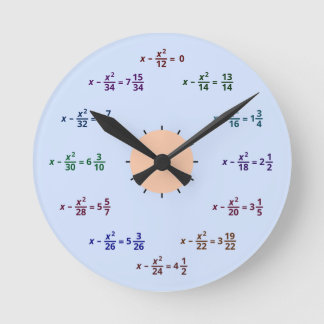 Math Clock (AM-PM)