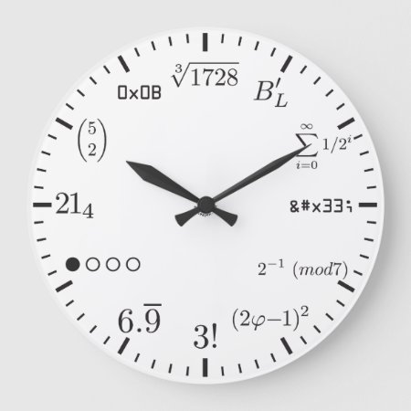 Math Clock V1