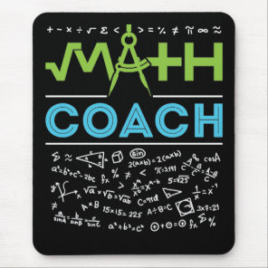 Math Coach Mathematics Tutor Mouse Pad