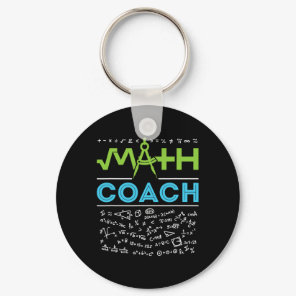 Math Coach Teacher Appreciation Ck To School  Keychain