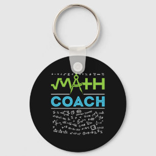 Math Coach Teacher Appreciation Ck To School  Keychain