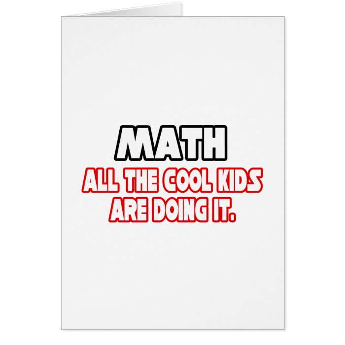 MathCool Kids Cards