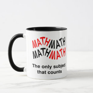 Math Counts Wavy Mug