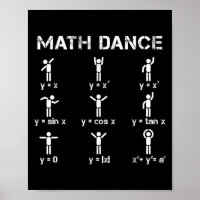 Math Dance Algebraic Functions Funny Teacher Shirt