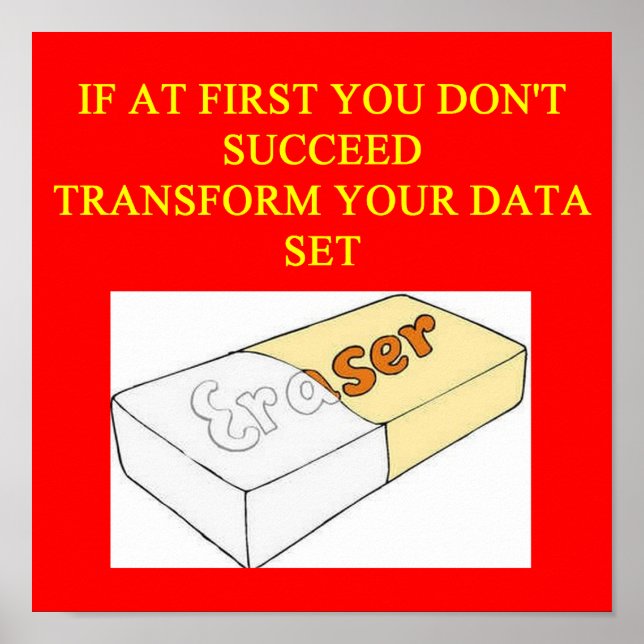 math data set poster (Front)