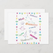 Math Design (Front/Back)