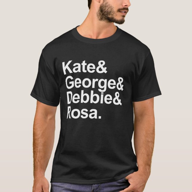 Math Detectives - Kate, George, Debbie, and Rosa T-Shirt (Front)