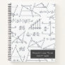 Math Diagrams Pattern School Teacher Graph Paper Notebook