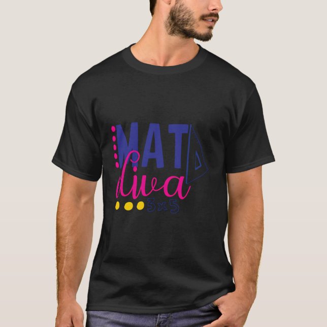 Math Diva 3X5 T-Shirt (Front)
