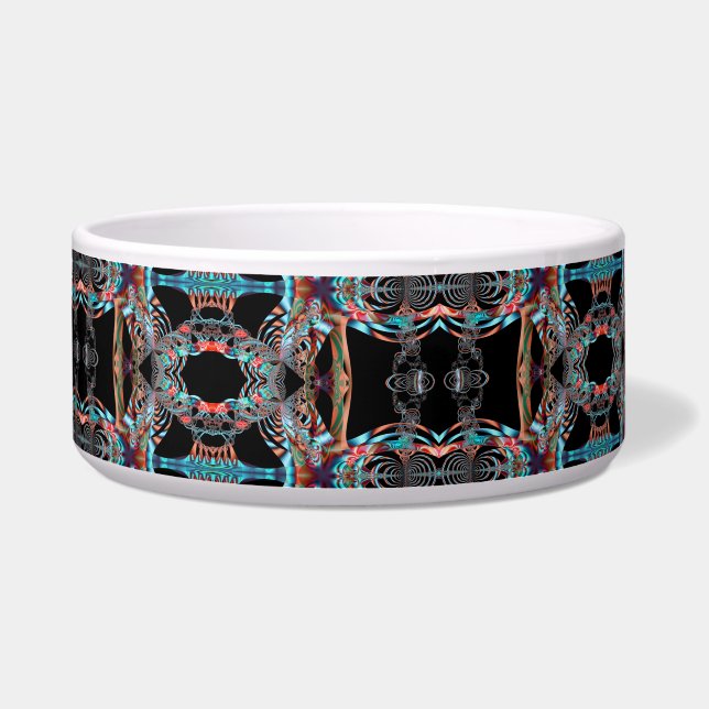 math equation cat food bowl (Front)