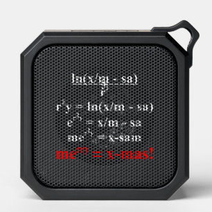 Math Equation Merry Christmas Bluetooth Speaker