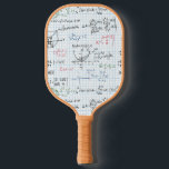 Math Equation Pattern Pickleball Paddle<br><div class="desc">Elevate your pickleball game with our Math Equation Pattern Paddle. The intricately woven design of mathematical equations not only adds a visually appealing touch but also serves as a symbol of strategic thinking. Bring both style and substance to the court as you play, showcasing your passion for both pickleball and...</div>