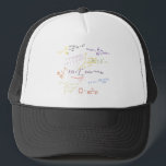 math equations and formulas trucker hat<br><div class="desc">a bunch of equations and formulas most of them related to math for all math lovers out there.</div>