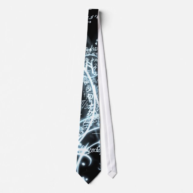 math equations tie (Front)