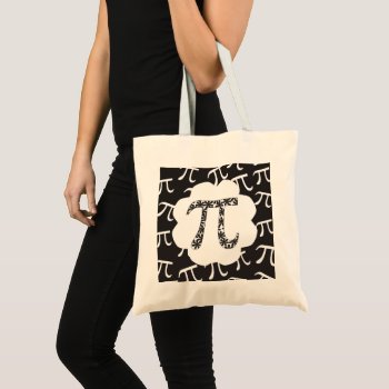 Math Floral Pi © Tote Bag by BiskerVille at Zazzle