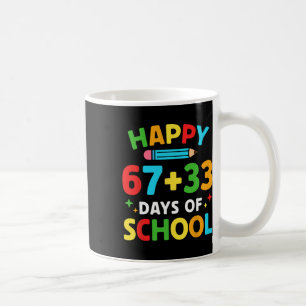 Math Formula 100 Days Of School Funny Math Teacher Coffee Mug