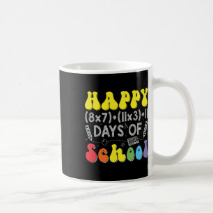 Math Formula 100 Days Of School Funny Math Teacher Coffee Mug