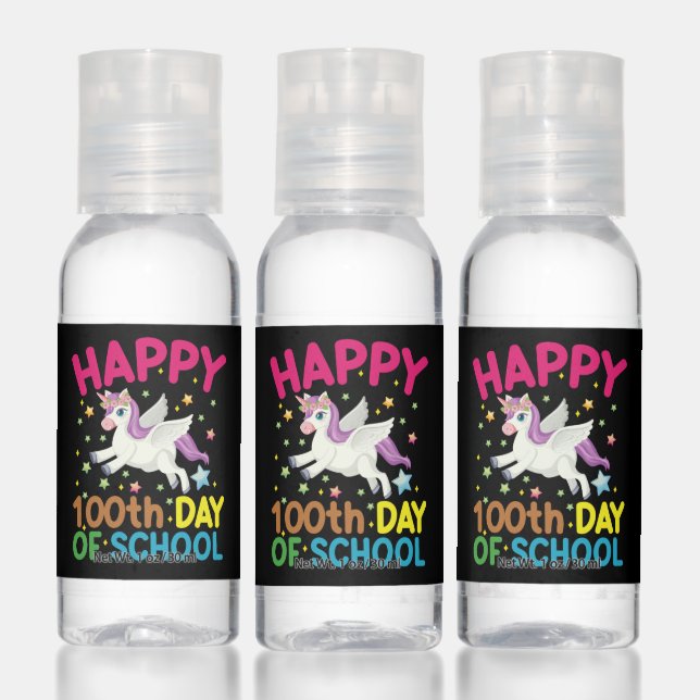 Math Formula 100 Days Of School Funny Math Teacher Hand Sanitizer (Set)