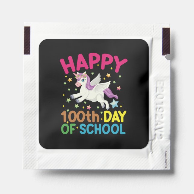 Math Formula 100 Days Of School Funny Math Teacher Hand Sanitizer Packet (Sticker on Packet)