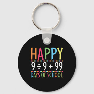 Math Formula 100 Days Of School Funny Math Teacher Keychain