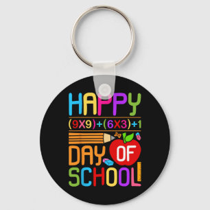 Math Formula 100 Days Of School Funny Math Teacher Keychain