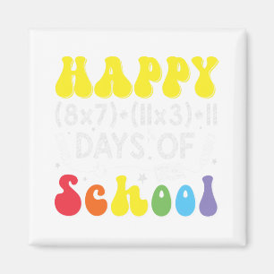 Math Formula 100 Days Of School Funny Math Teacher Magnet