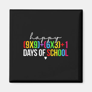 Math Formula 100 Days Of School Funny Math Teacher Magnet