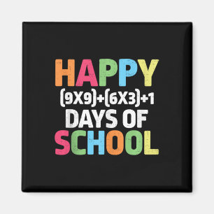 Math Formula 100 Days Of School Funny Math Teacher Magnet
