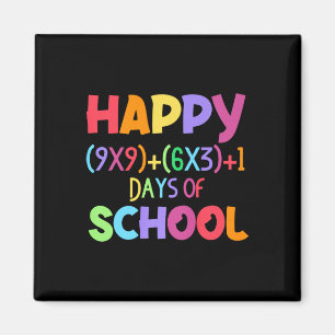 Math Formula 100 Days Of School Funny Math Teacher Magnet