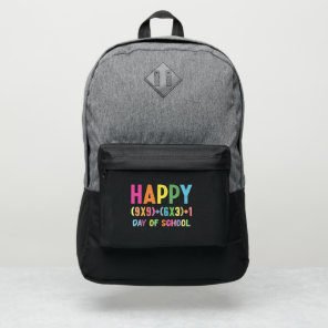 Math Formula 100 Days Of School Funny Math Teacher Port Authority® Backpack