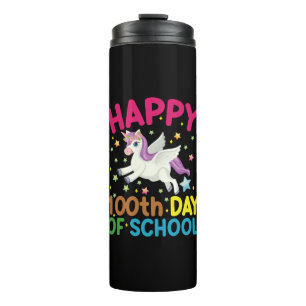 Math Formula 100 Days Of School Funny Math Teacher Thermal Tumbler