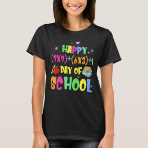 Math Formula 100 Days Of School  Happy 100th Day T-Shirt
