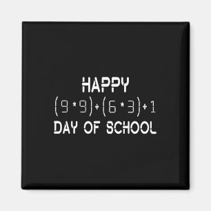 Math Formula 100 Days Of School Math Teacher Stude Magnet