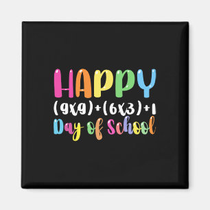 Math Formula 100 Days Of School Teacher Boy Girl Magnet