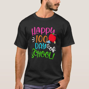 Math Formula 100 Days Of School Teacher Boy Girl T-Shirt